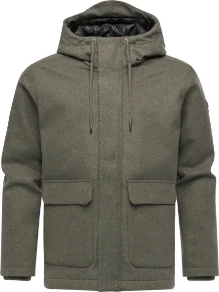 Ragwear Geacă de iarnă Mr Them Felt Youmodo închis verde