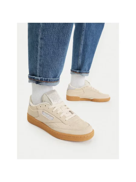 Sneakersy Reebok beżowe