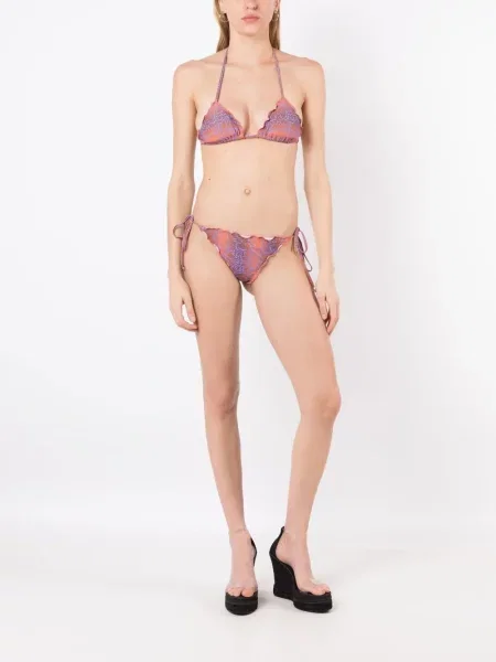 Raštuotas bikinis Amir Slama violetinė