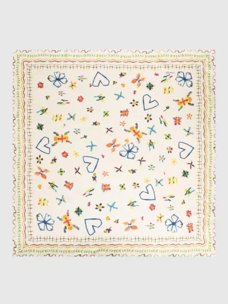 Хустка Sidi із шовку Alemais бежева