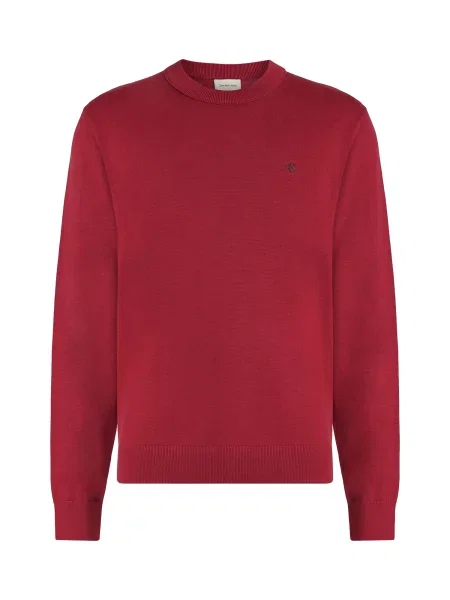 Calvin Klein Jeans Pulover CLSC rubiniu