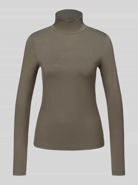 Sweter z golfem dżersej jakość S.oliver Red Label