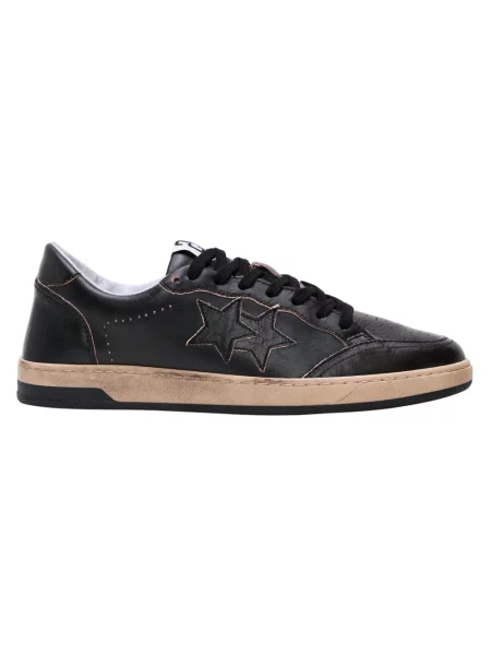 Sneakersy 2star skórzane czarne