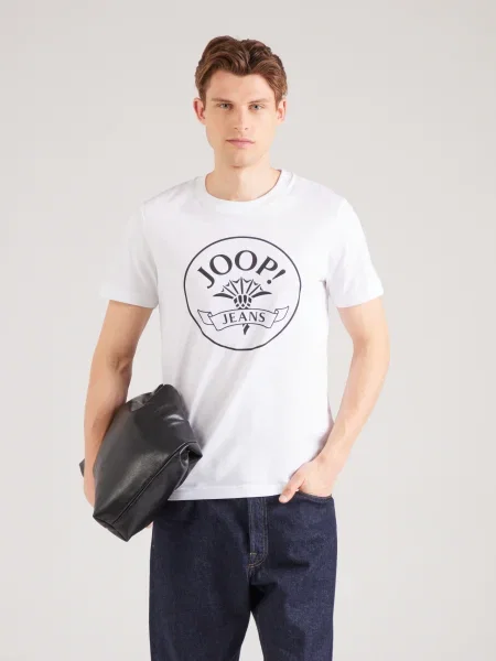 JOOP! Jeans Majica 15 Modern Fit bela
