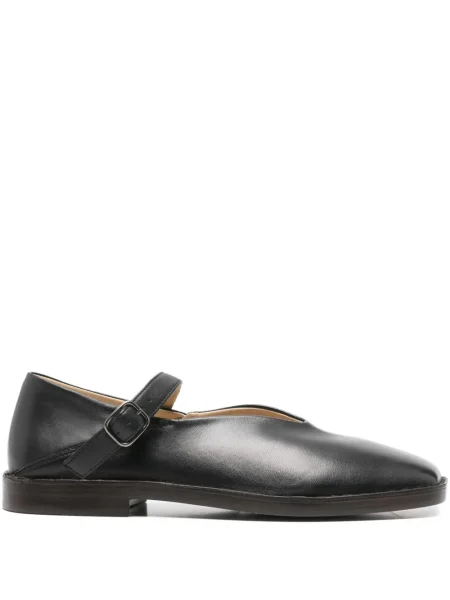 Δερμάτινη γοβάκια Lemaire χωρίς τακούνι μαύρο