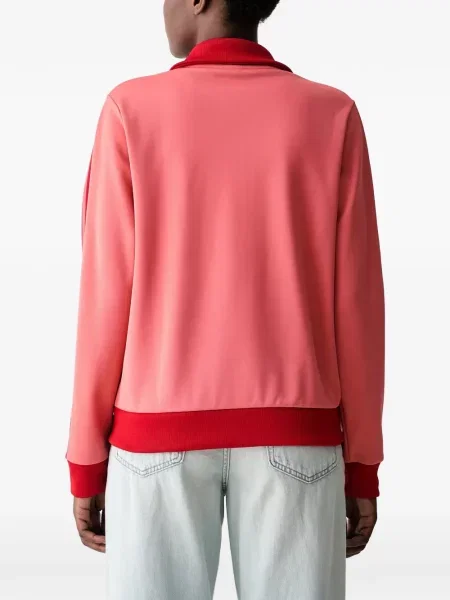 Trčanje remenčić hlače Adidas s cvjetnim printom smeđa