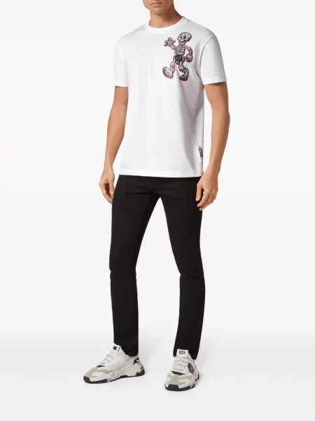 Tričko Philipp Plein bílé