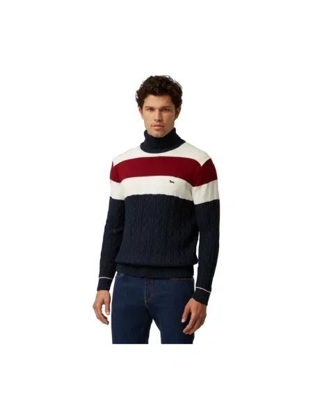 Sweter Harmont & Blaine niebieski