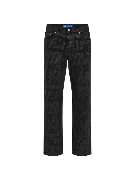 KARL LAGERFELD JEANS Jeans denim negru