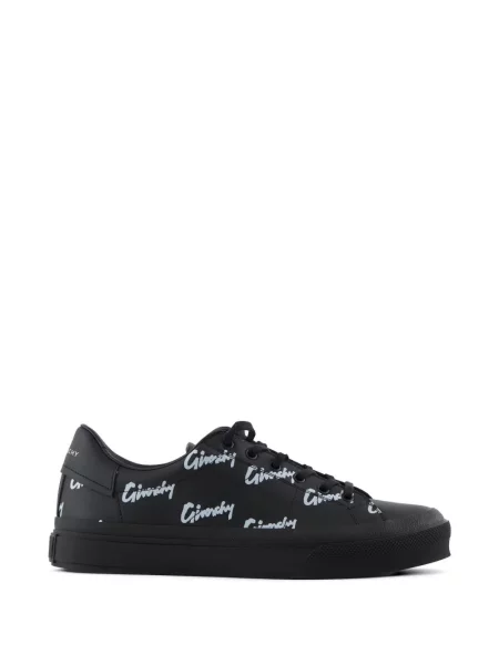 Sneakerși Givenchy cu șireturi din dantelă negru