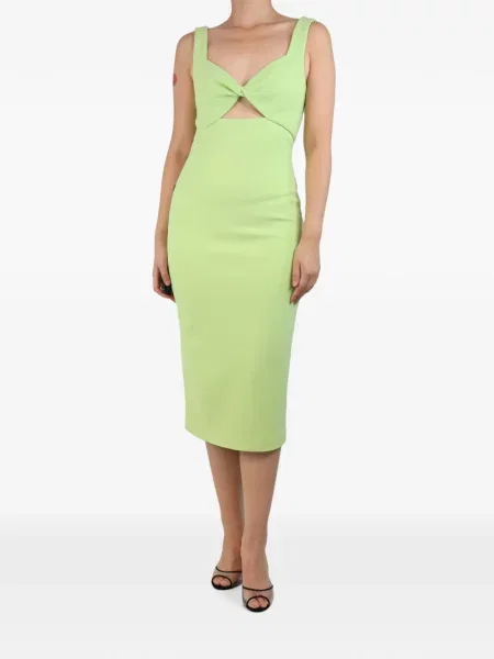 Rochie midi Osman verde