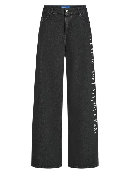 KARL LAGERFELD JEANS Jeans KLJ X Pietro Terzini negru alb