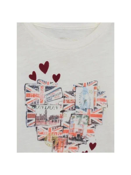 Tricou copii Pepe Jeans alb