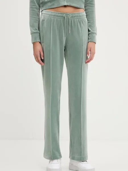 Juicy Couture spodnie dresowe zielone