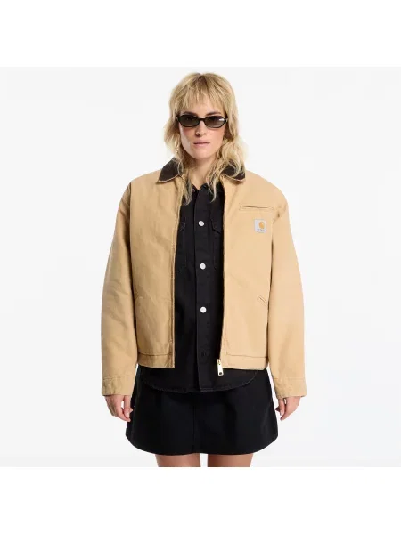 Bunda Carhartt WIP OG Detroit Jacket UNISEX WIP Dusty H/ Tobacco Stone Canvas M