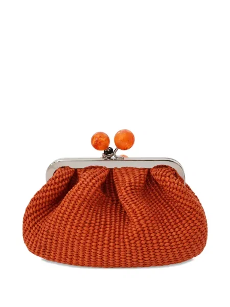 Geantă shopper Weekend Max Mara portocaliu