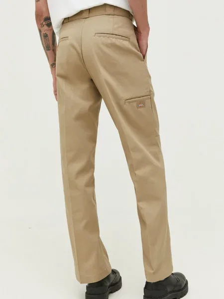 Dickies nadrág férfi zöld egyenes bézs