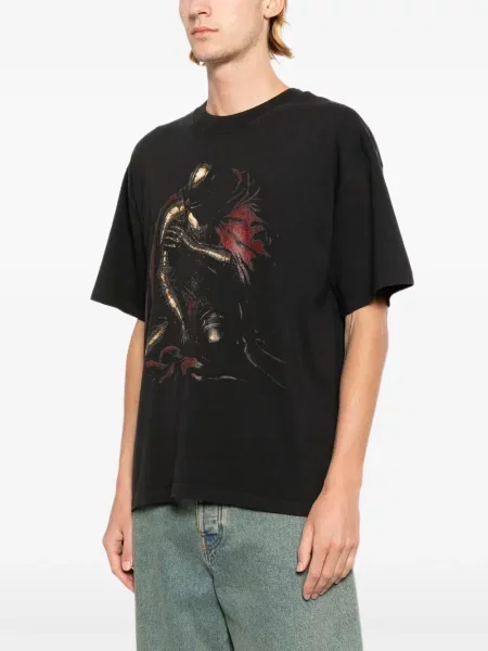 Tricou Melt cu imagine negru