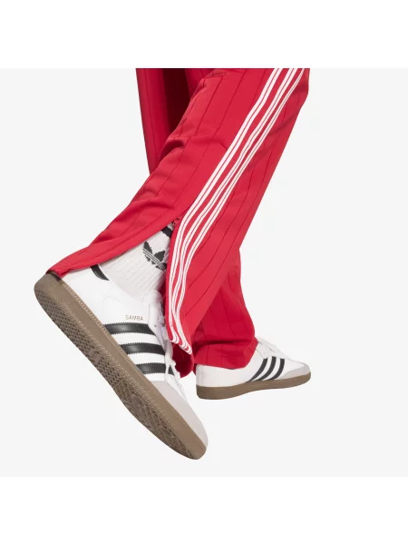 Tek hlače Adidas Originals rdeča