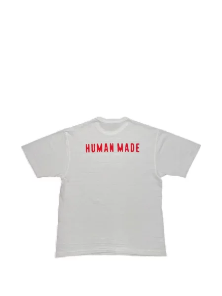Tigriscsíkos póló Human Made fehér