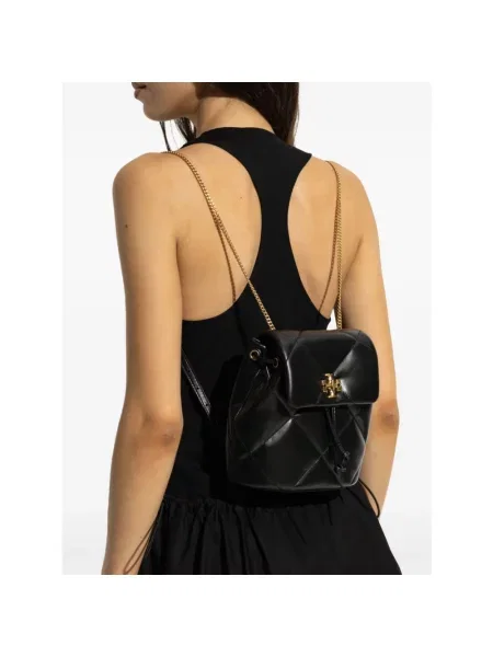 Tory Burch Torebki Kobieta ONE SIZE Plecak `Kira Diamond Small` czarny
