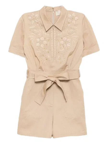 Salopetă Elie Saab cu broderie