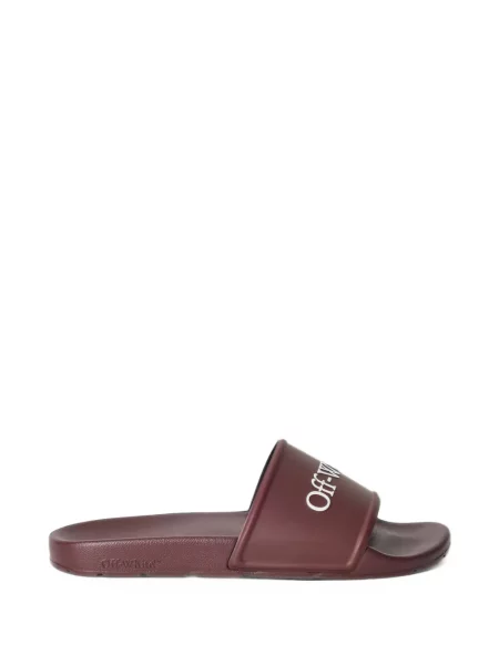 Papuci Off-white alb