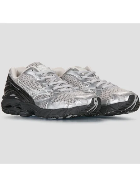 Sneakerși Mizuno argintiu