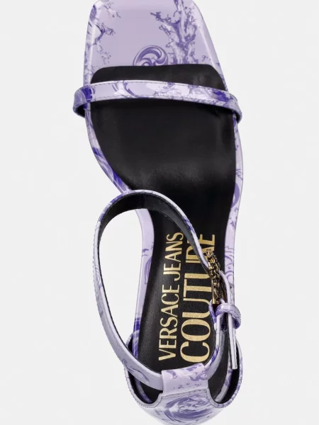 Versace Jeans Couture szandál magas lila