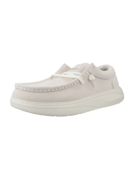 Pantofi Heydude din piele de căprioară bej