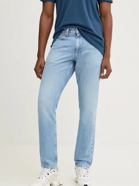 Дънки Tommy Jeans синьо