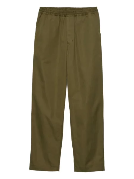 Pantaloni Prada cu autograf verde