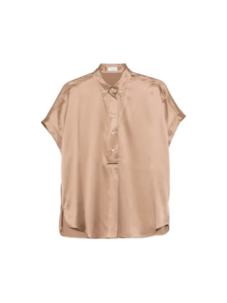 Bluzka Brunello Cucinelli beżowa