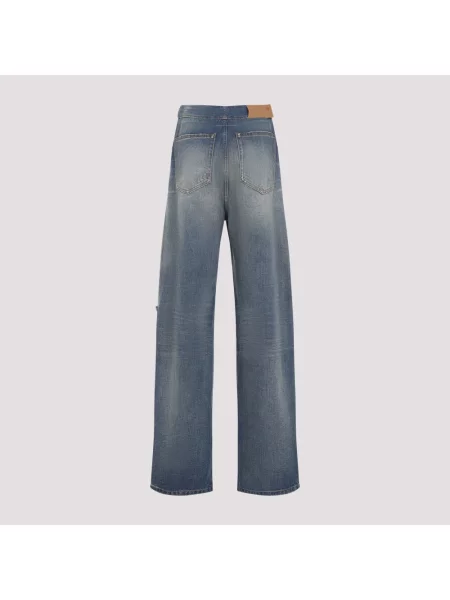 Maison Margiela jeansy niebieskie