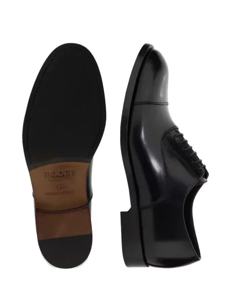Oxford Boggi Milano din piele negru