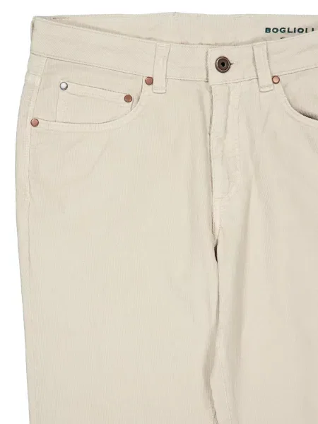 Pantaloni Boglioli de catifea cord
