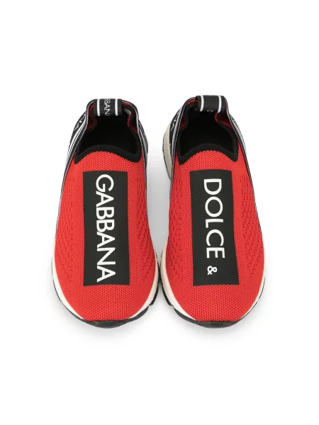 Sneakersy dziecięce Dolce And Gabbana czerwone