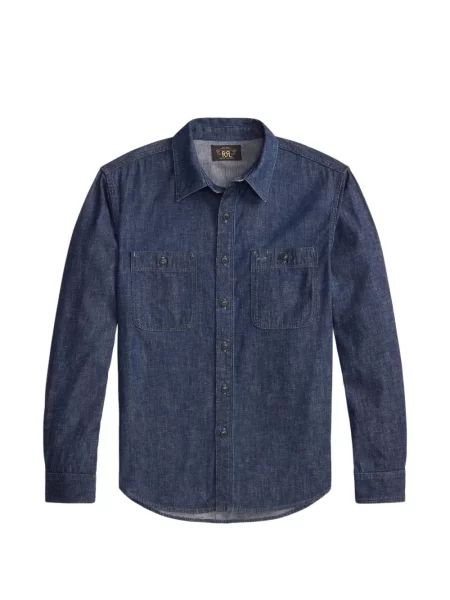 Cămașă Ralph Lauren Rrl albastru