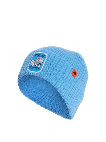 ADIDAS SPORTSWEAR Sportska kapa Adidas x Minecraft svijetloplava / crna bijela