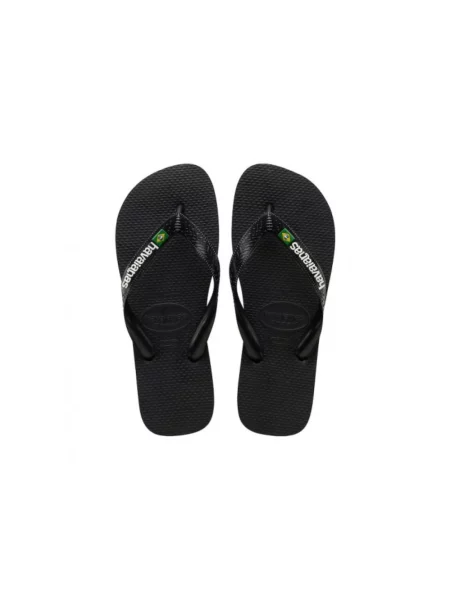 Trampki Havaianas Brasil Logo Black/ Black EUR czarne