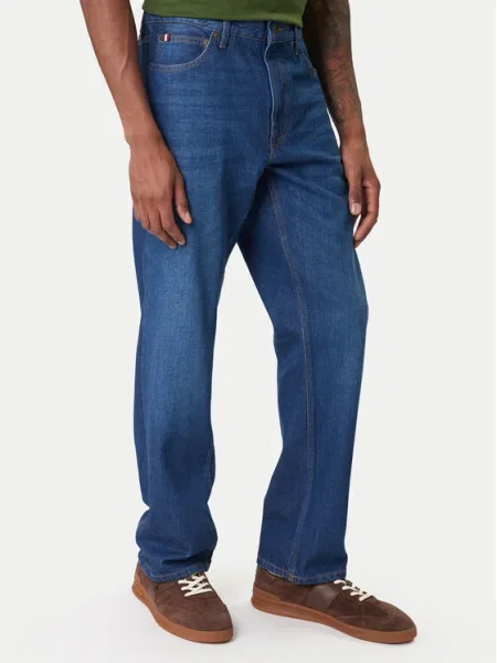 Tommy Hilfiger Blugi Dover Straight Fit albastru