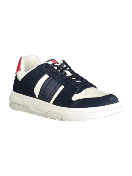 Trampki Tommy Hilfiger skórzane niebieskie