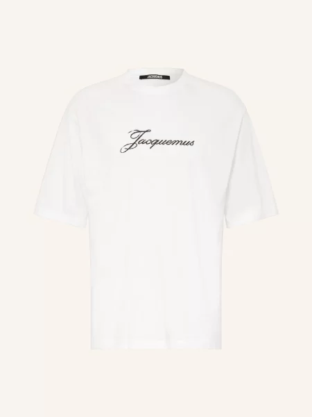 Jacquemus Oversized Tričko Le Tričko bílá