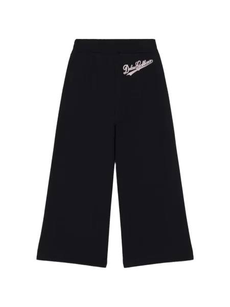 Dětské kalhoty Dolce & Gabbana modré