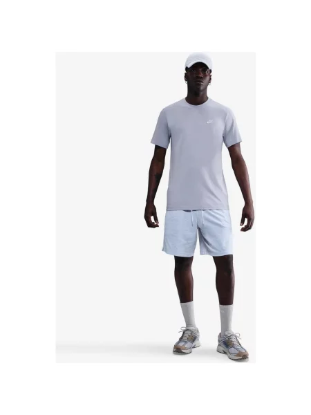 Koszulka z krótkim rękawem Nike Sportswear Club jasny XS szary