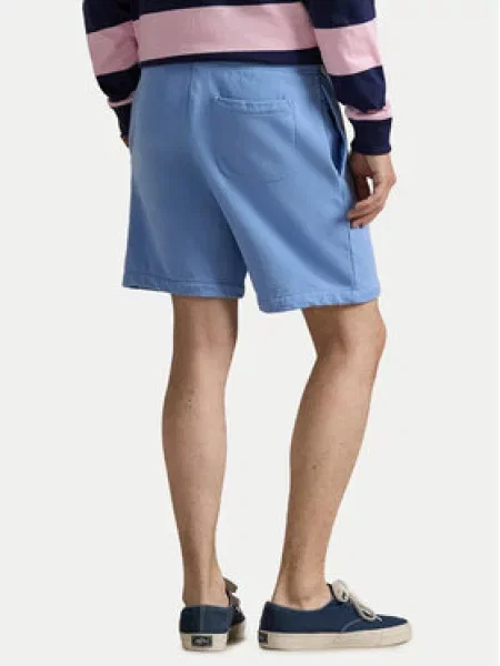 Šortky z materiálu Polo Ralph Lauren modré
