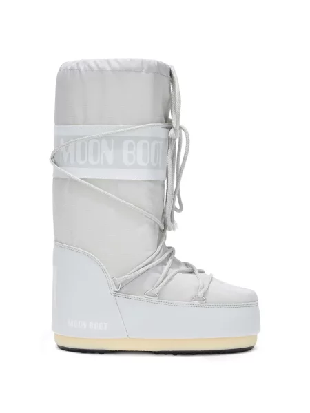 Botki dziecięce Moon Boot szare