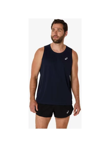 Koszulka ASICS Core Singlet granatowa S niebieska