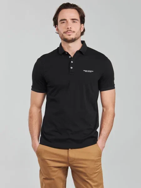 Polo Armani Exchange negru