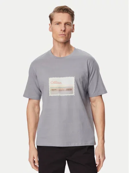 Jack & Jones Футболка Montauk Photo Голубий